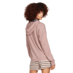Volcom Lived In Lounge Zip Fleece Hoodie - Women's -Patagonia Shop 1204094 800 auto