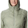 Columbia Heavenly Long Hooded Plus Jacket - Women's