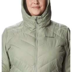 Columbia Heavenly Long Hooded Plus Jacket - Women's